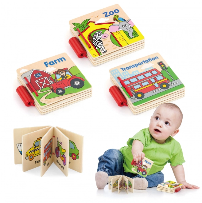 Viga mein erstes Holzbuch für Kleinkinder