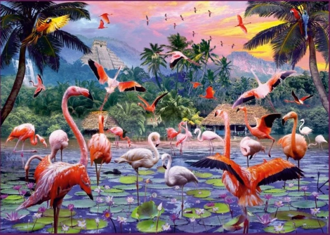 Ravensburger Puzzle Flamingos