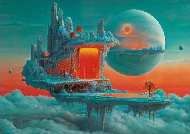 Educa Puzzle Planet des Feuers und des Eises 1000 Teile