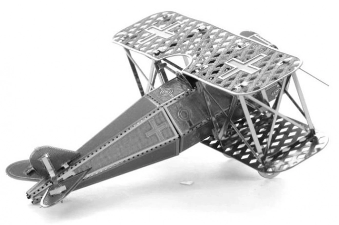 Metall-3D-Modell des Doppeldeckers Fokker D.VII – METAL EARTH