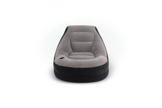 Aufblasbarer Sessel mit Hocker