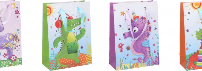 Geschenktasche für Kinder 17x24x8 cm