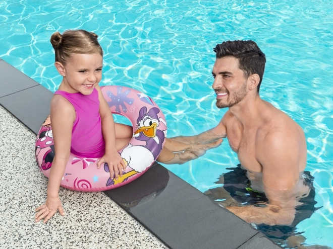 Aufblasbarer Schwimmreifen für Kinder mit Minnie-Muster