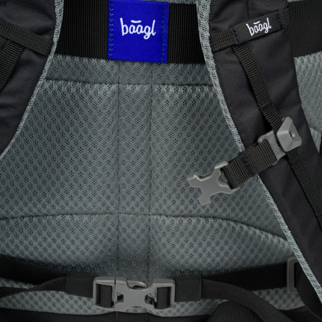 Stadt Rucksack BAAGL Dash Schwarz