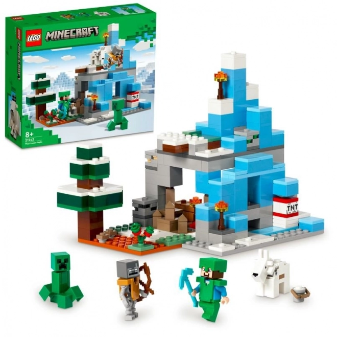 Lego Minecraft - Schneebedeckte Gipfel