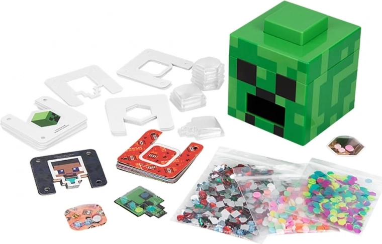 Über 250 funkelnde Steinchen und Deko