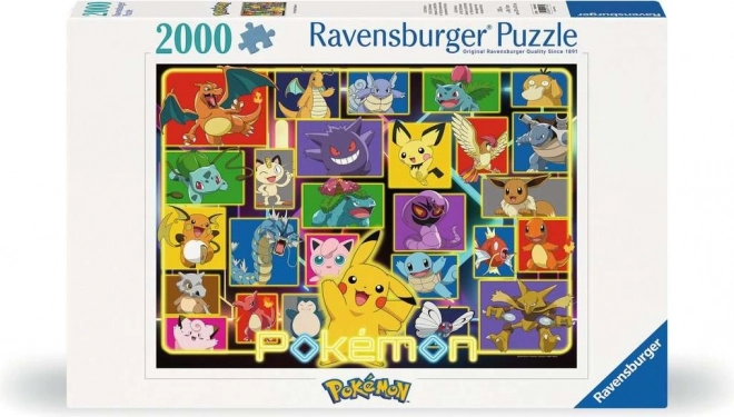 Ravensburger Puzzle Leuchtende Pokémon 2000 Teile