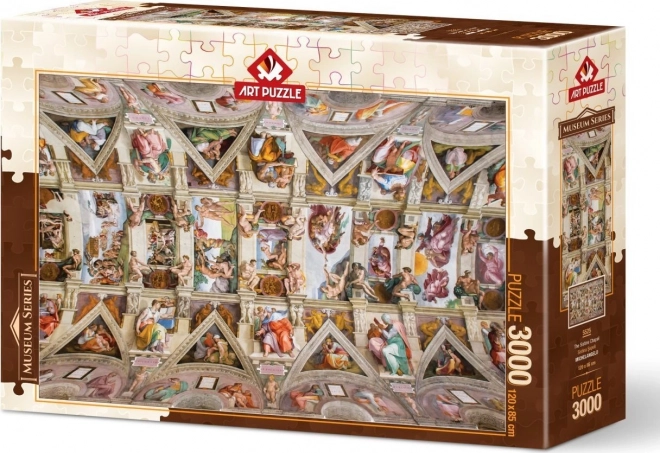 Puzzlemuseum-Serie Sixtinische Kapelle 3000 Teile