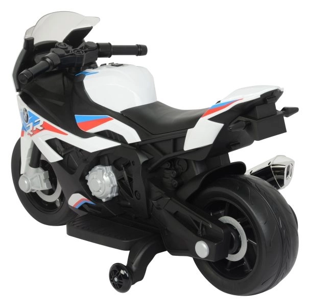 Elektrisches Motorrad für Kinder BMW S1000RR Weiß