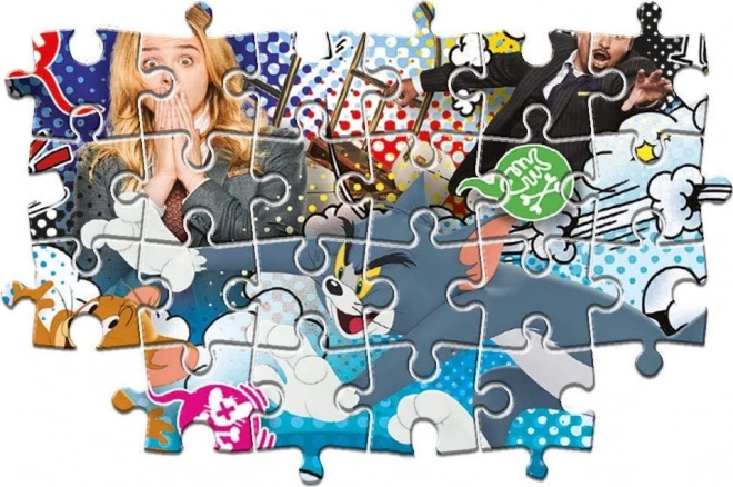 Maxi Puzzle mit 24 Teilen - Tom und Jerry