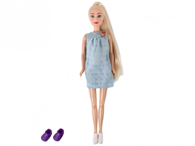 Familienpuppe Junge Mädchen Blonde Haare Schwangerschaft