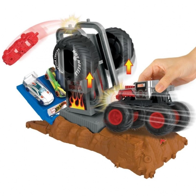 Hot Wheels Monster Trucks Arena - Rennherausforderung Spielset