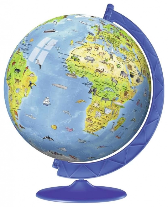3D Puzzle Globus für Kinder