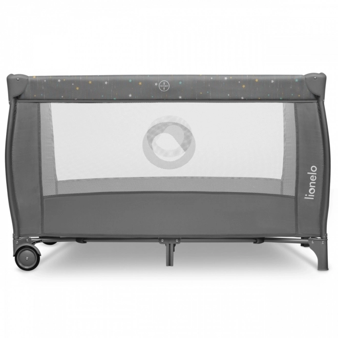 Reisebett Lionelo Stefi Plus grau multicolor
