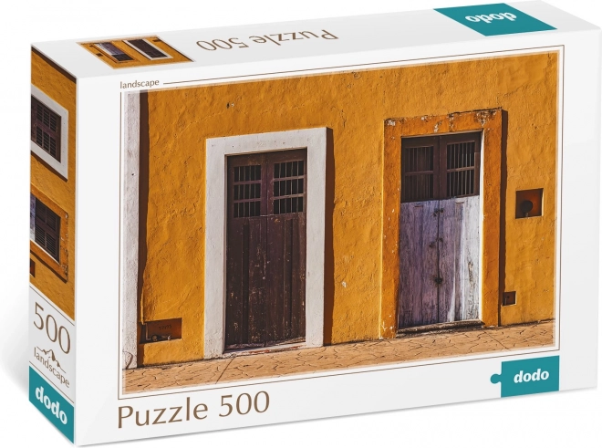 Puzzle Gelbes Haus 500 Teile