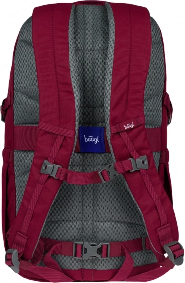 Baagl Rucksack Dash Burgunderrot