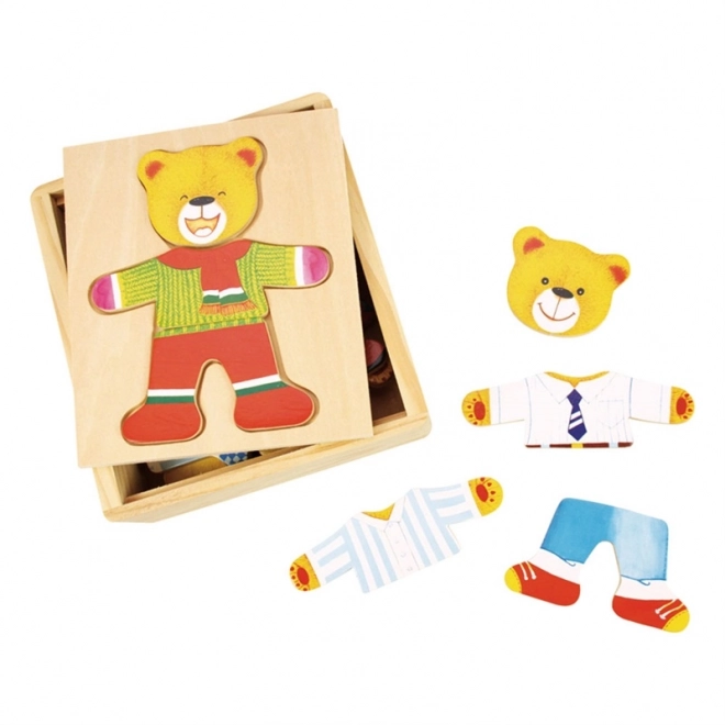 Bigjigs Toys Anziehpuzzle Herr Bär