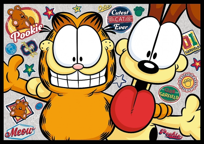 Puzzle Garfield mag keine Montage
