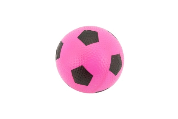 Fußball Gummiball 12 cm, verschiedene Farben