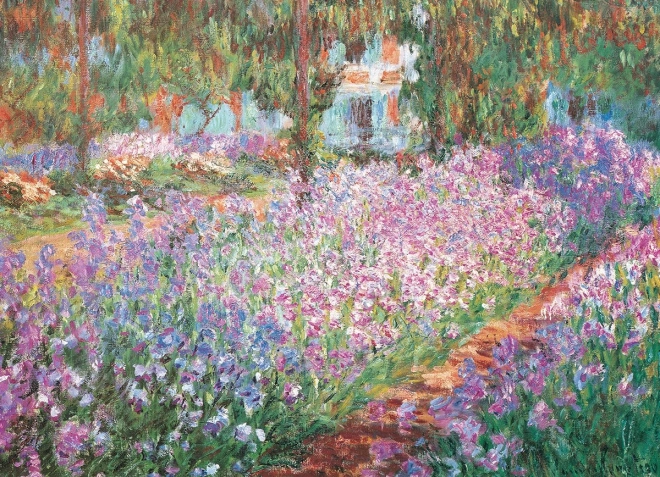 Puzzle Monets Garten 100 Teile