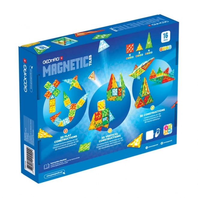 Geomag Magnetische Bauklötze - 16 Stück