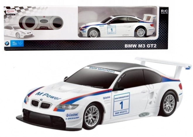 Renn-RC-Auto 1:24 BMW M3 GT2 weiß