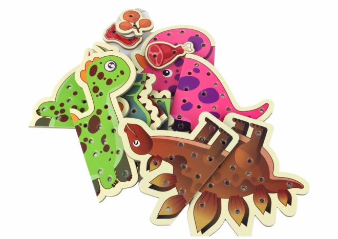 Farbenfrohe Dinosaurier-Designs
