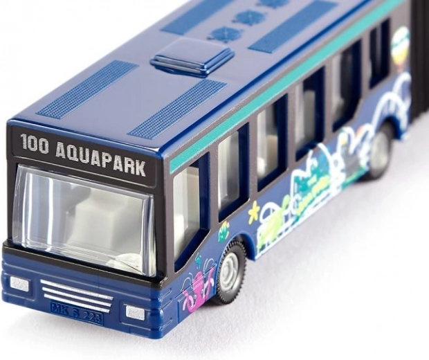 Authentische Optik mit Aqua-Park-Motiv