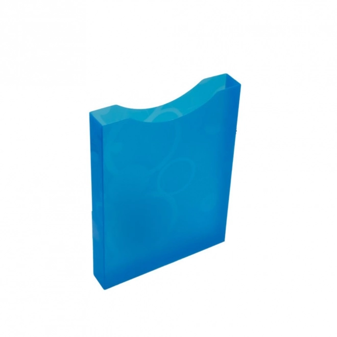 Blauer A4 Heftbox aus Polypropylen