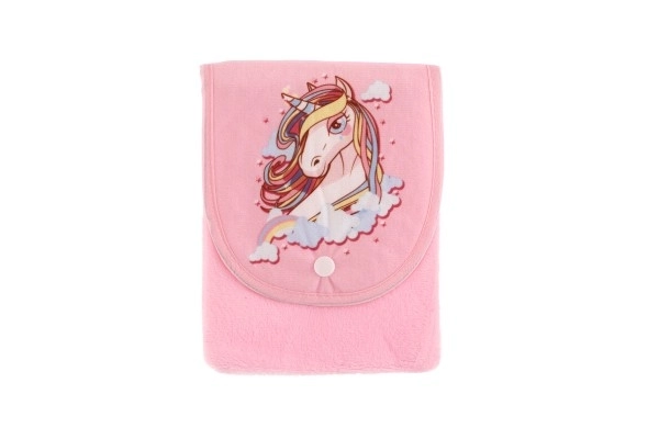 Magische Einhorn Tasche aus Stoff und Plüsch