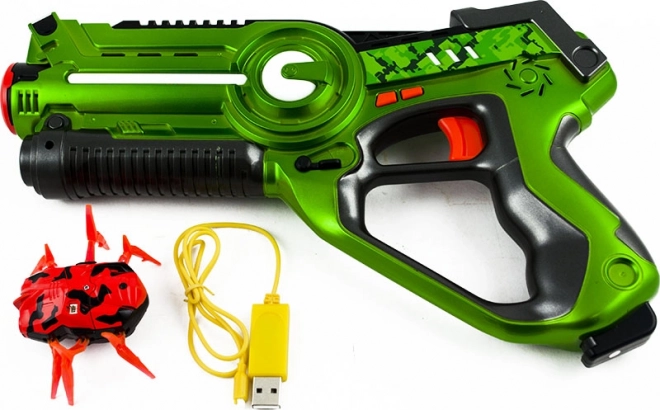 Laser-Infrarot-Pistole + Insekten