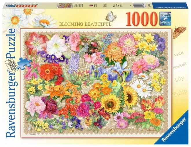 Ravensburger Puzzle Blühende Blumen 1000 Teile