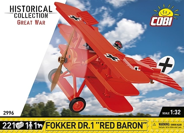 Fokker Dr.1 Roter Baron Modellbausatz