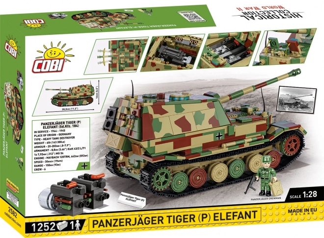 Panzerjäger Tiger Elefant Modellbausatz