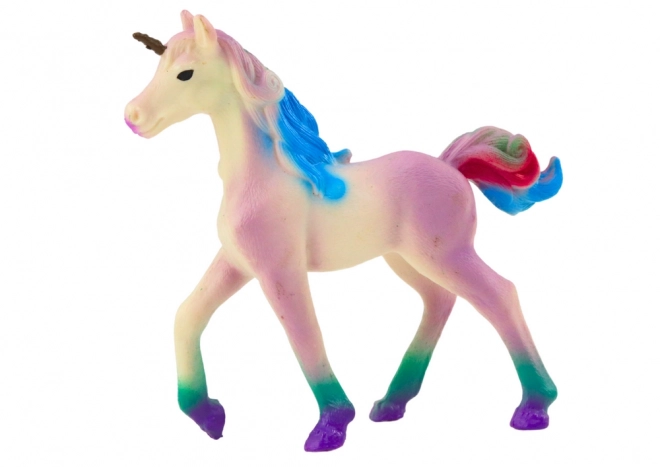 Kleine lila Einhorn-Sammelfigur