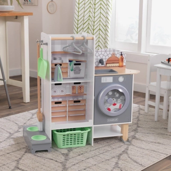 Kidkraft Holzspielküche mit Waschküche