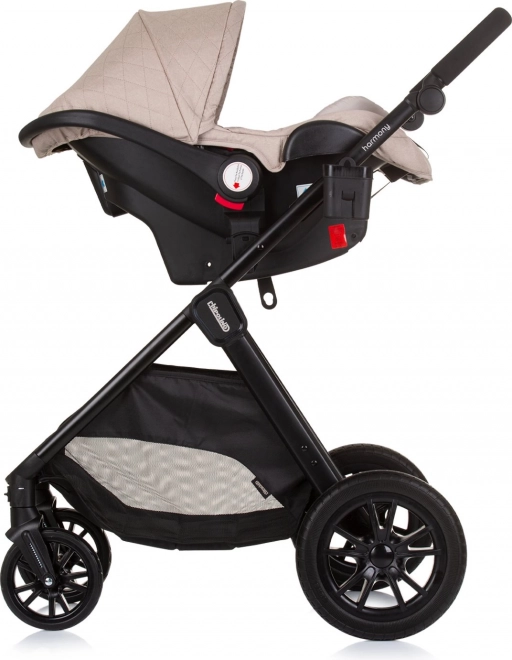 Chipolino Autokindersitz Harmony i-Size Granite – Macadamia