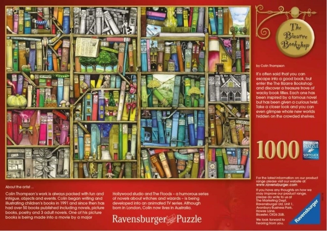 Ravensburger Puzzle Die Kuriose Bibliothek 1000 Teile