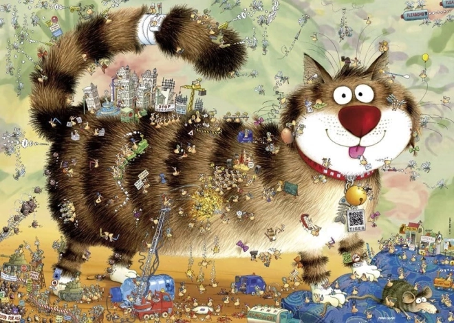 Heye Puzzle Katzenleben 1000 Teile