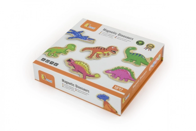 Holzmagnete Dinosaurier Set