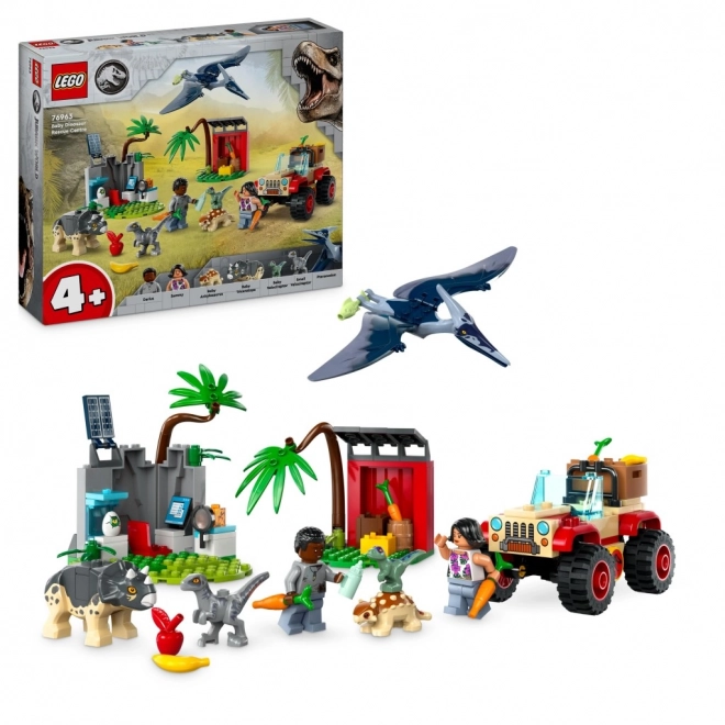 Lego Jurassic World Rettungszentrum für kleine Dinosaurier