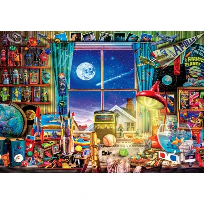 Clementoni Puzzle Auf dem Mond 500 Teile