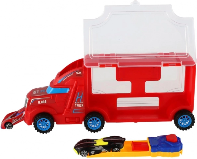 Klappbare Rampe und realistisches Beladen