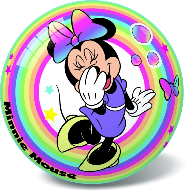 Ball Disney Minnie Regenbogen 14 cm