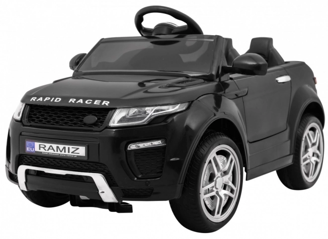 Elektrisches Sportauto Rapid Racer schwarz
