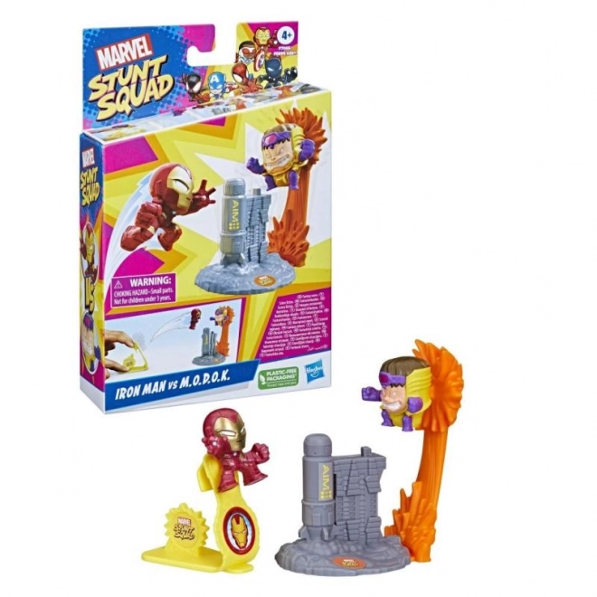 MARVEL AVENGERS STUNT SQUAD FIGUR UND FEATURE FIGUREN AST