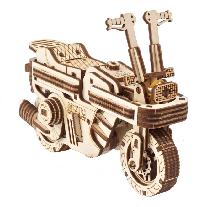 Ugears 3D Holzmechanik-Puzzle Klappbarer Scooter