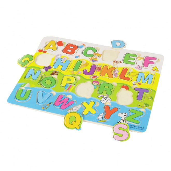 Holzpuzzle Alphabet