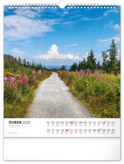 Wandkalender Šumava 2025