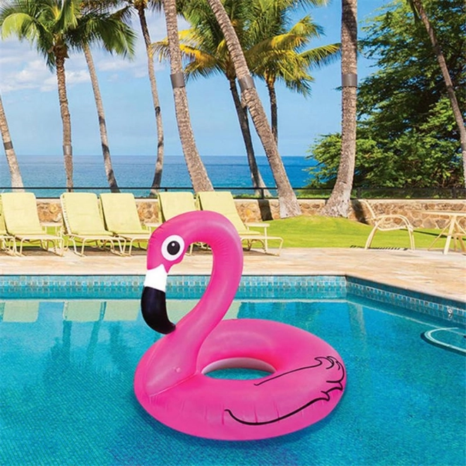 Aufblasbarer Flamingo-Schwimmreifen 75 cm